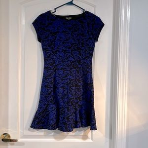 Lily Rose Black/Blue Dress XS